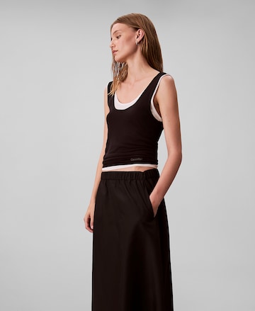 Calvin Klein Jeans Skirt in Black