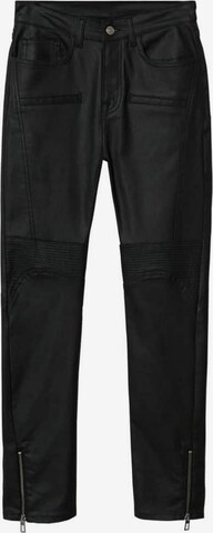 MANGO Skinny Farmer 'HARLOW' - fekete: elől