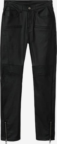 MANGO Skinny Jeansy 'HARLOW' w kolorze czarny: przód