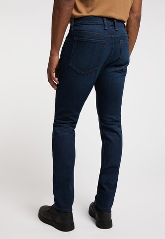 MUSTANG Slimfit Jeans ' Harlem ' in Blau
