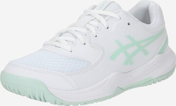 ASICS Athletic Shoes 'DEDICATE 8' in White: front