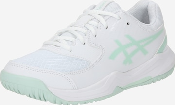 Chaussure de sport 'DEDICATE 8' ASICS en blanc : devant