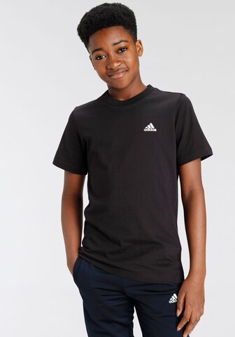 ADIDAS SPORTSWEAR Performance Shirt 'Essentials Small Logo ' in Black: front