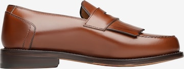 Henry Stevens Classic Flats 'Amelia FL' in Brown