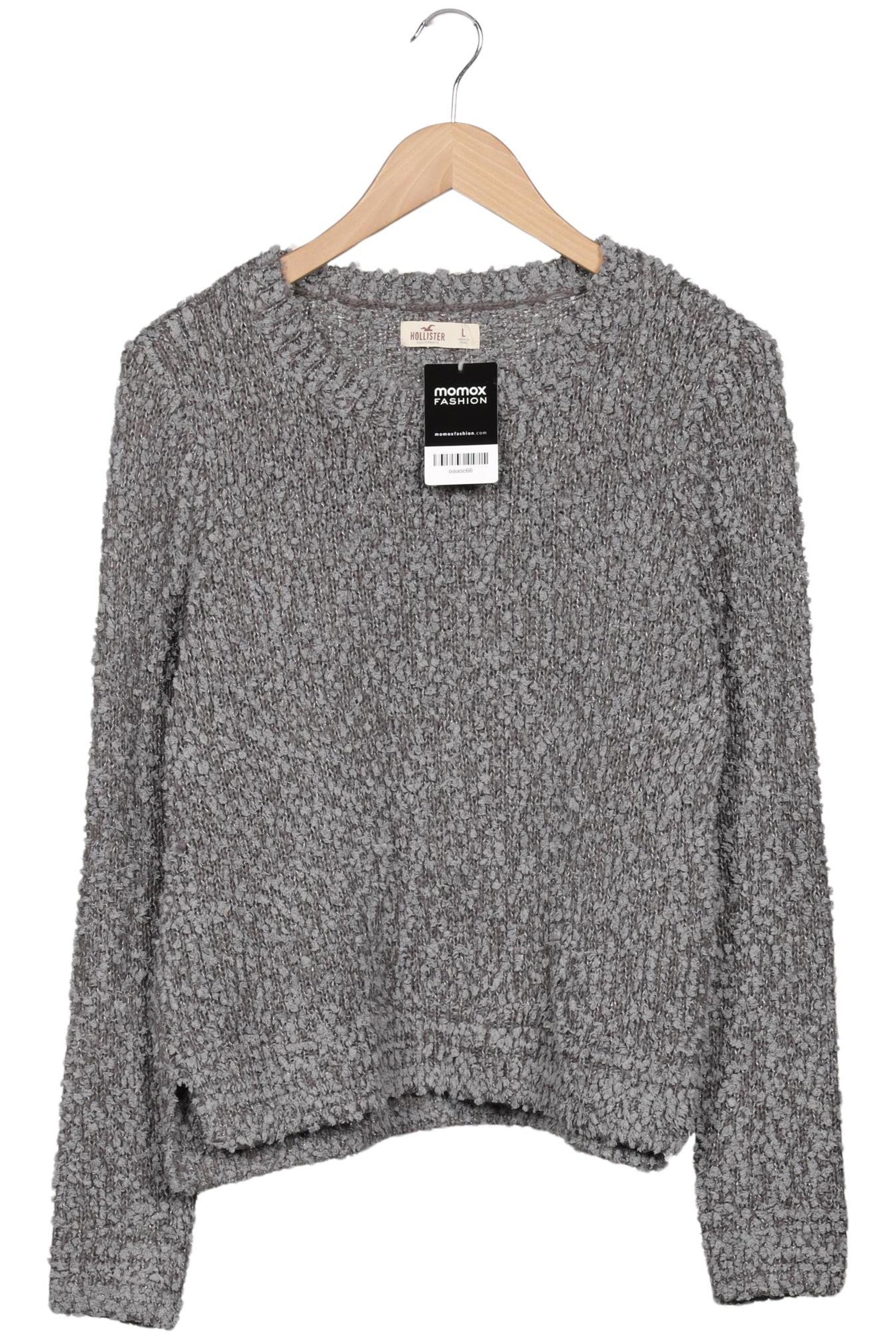 HOLLISTER Sweater & Cardigan in L in Grey: front