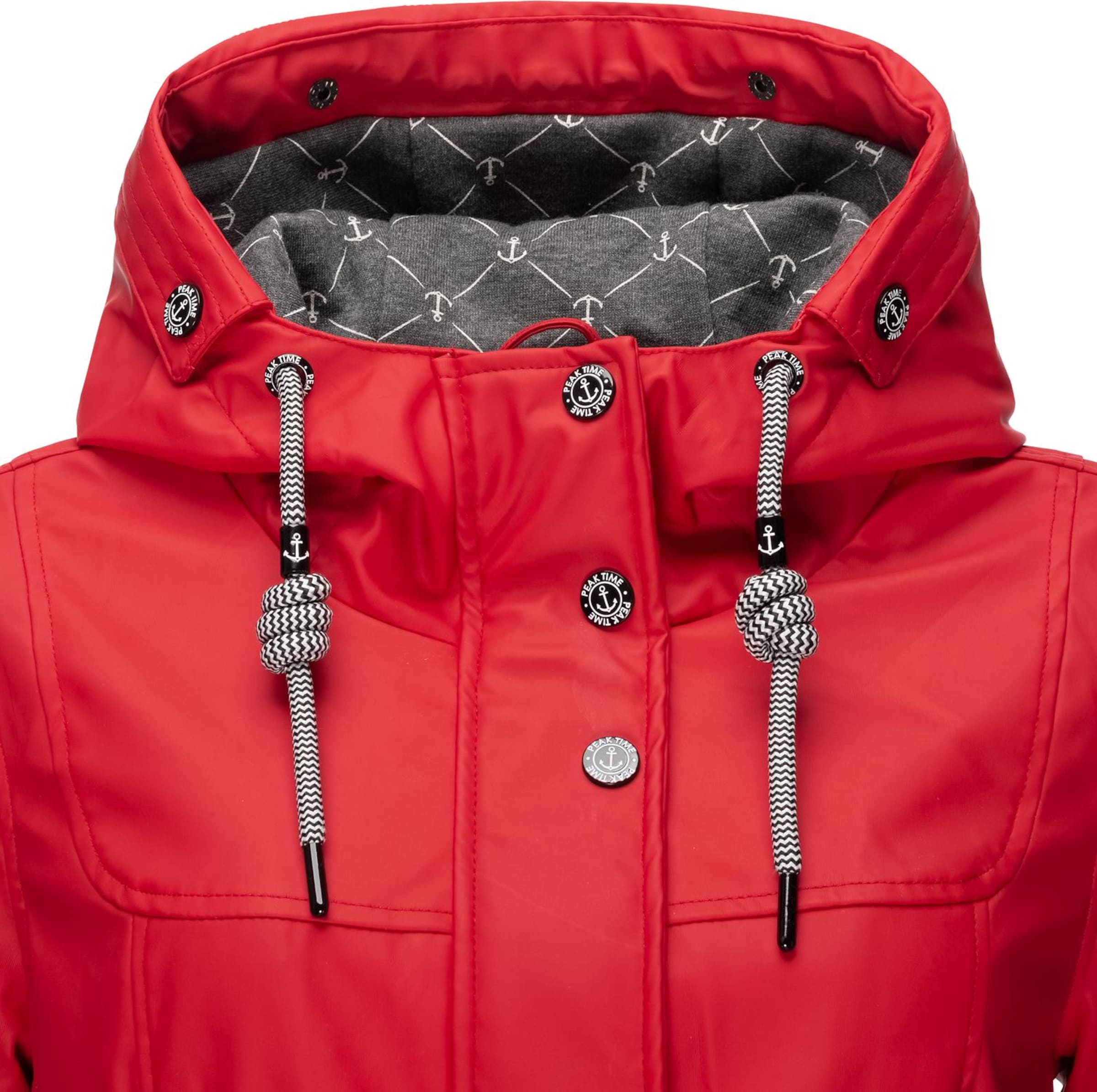 Palton funcțională de la Peak Time pe roșu