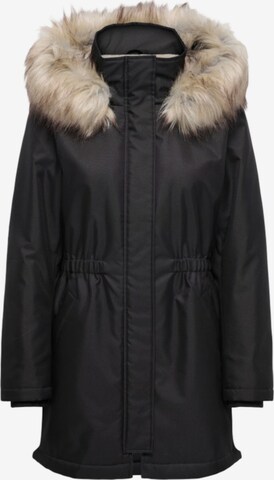 Parka invernale 'ONLMATHILDA WINTER FUR PARKA OTW 15370930' di ONLY in nero: frontale