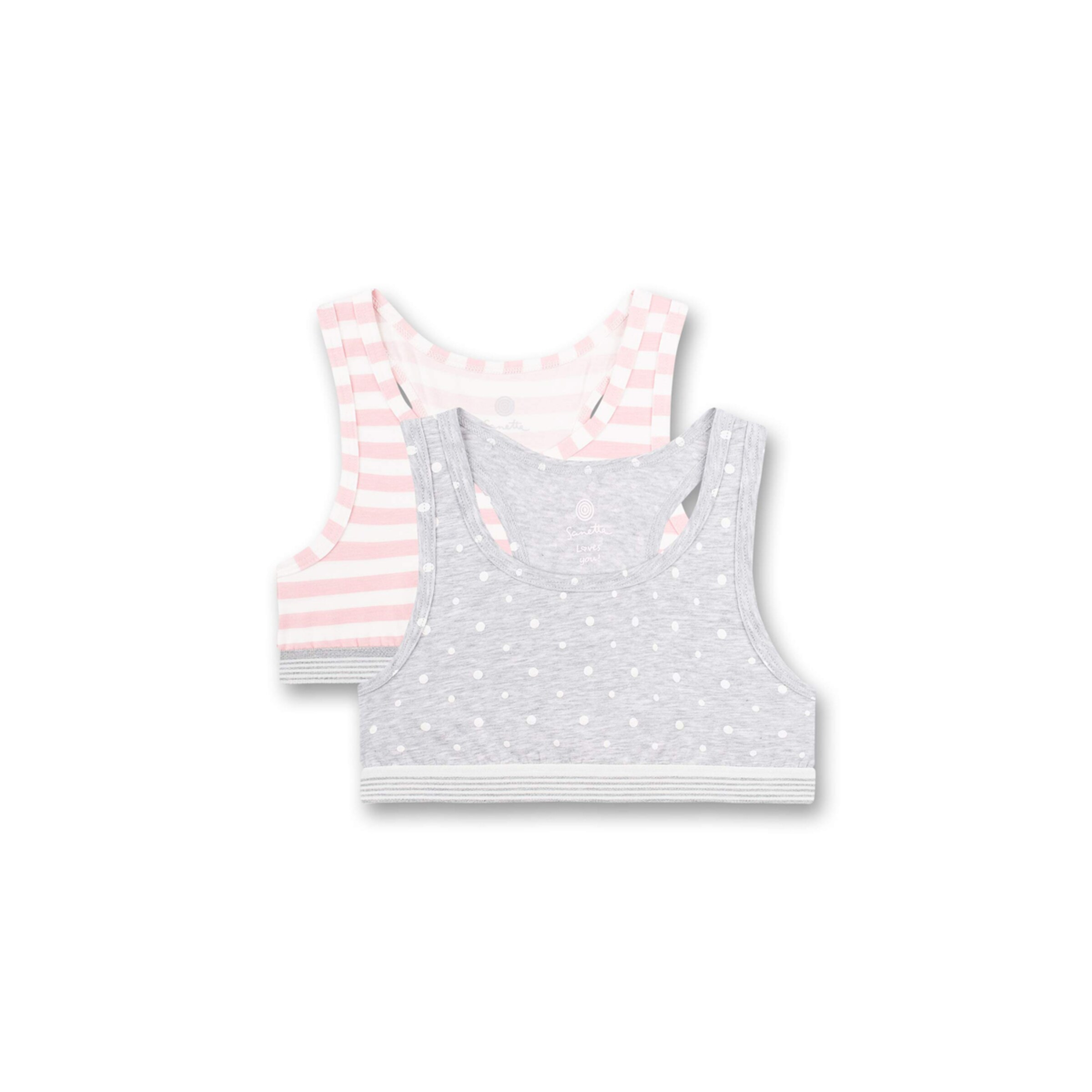 Sanetta Bustier BH in Grau