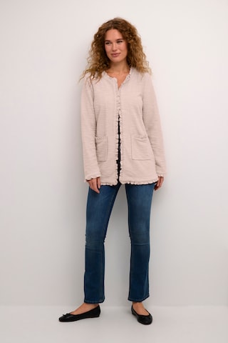 Cream Blazer 'Mellie' i pink