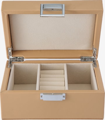 Emilie collection Jewelry storage 'Jewelry box' in Beige: front