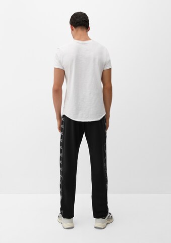 Regular Pantalon QS en noir