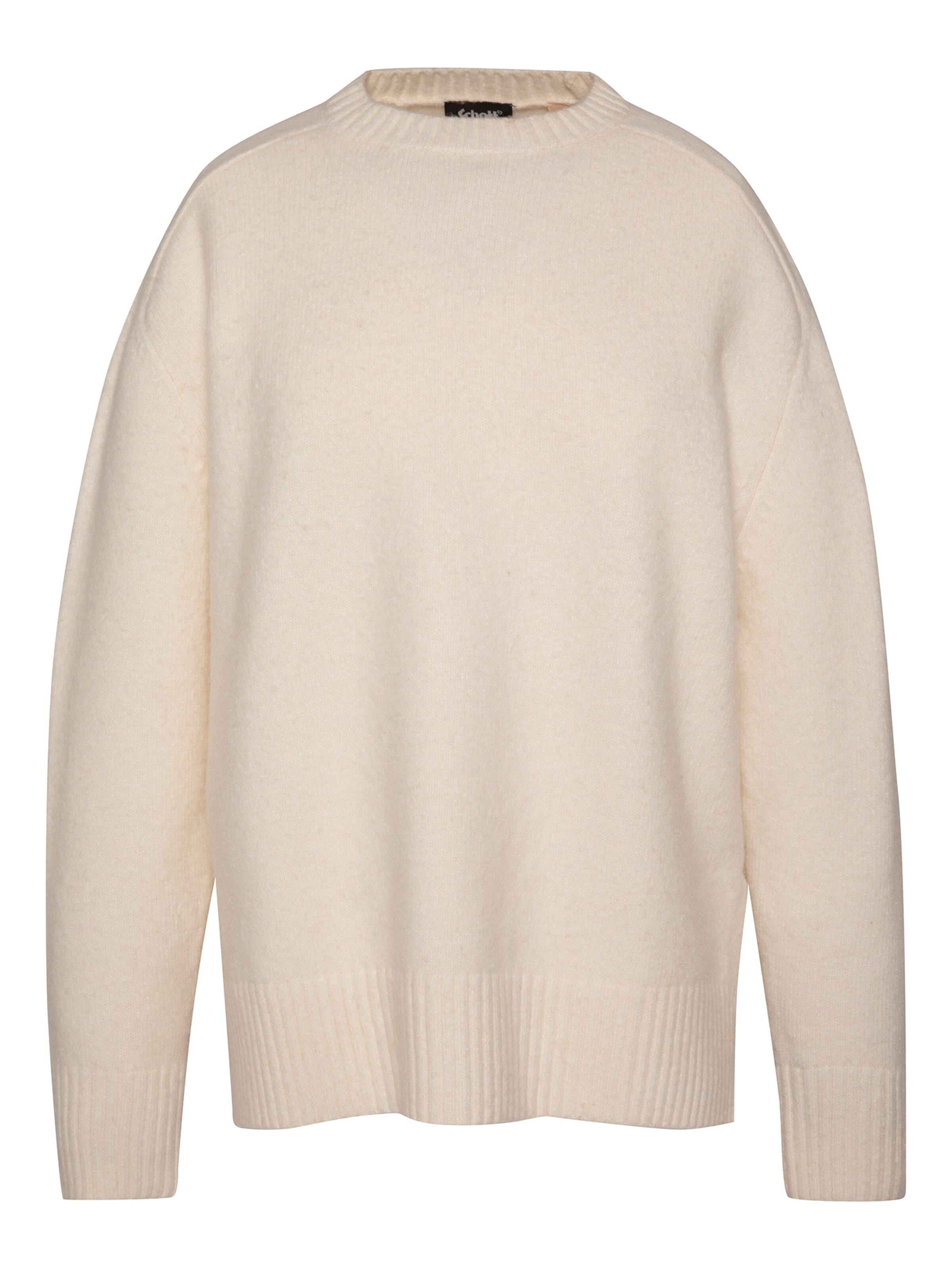 Pull-over Schott NYC en beige : devant