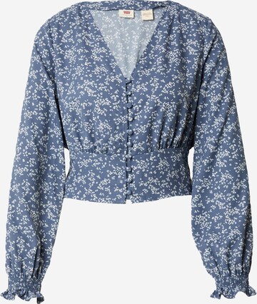 Chemisier 'Tamara Ls Blouse' LEVI'S ® en bleu : devant