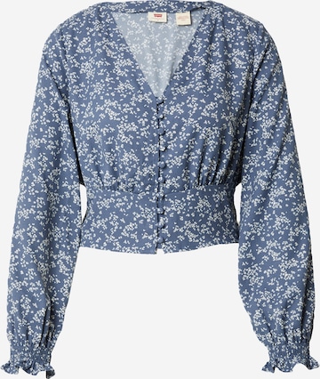 LEVI'S ® Bluse 'Tamara Ls Blouse' i blå: forside