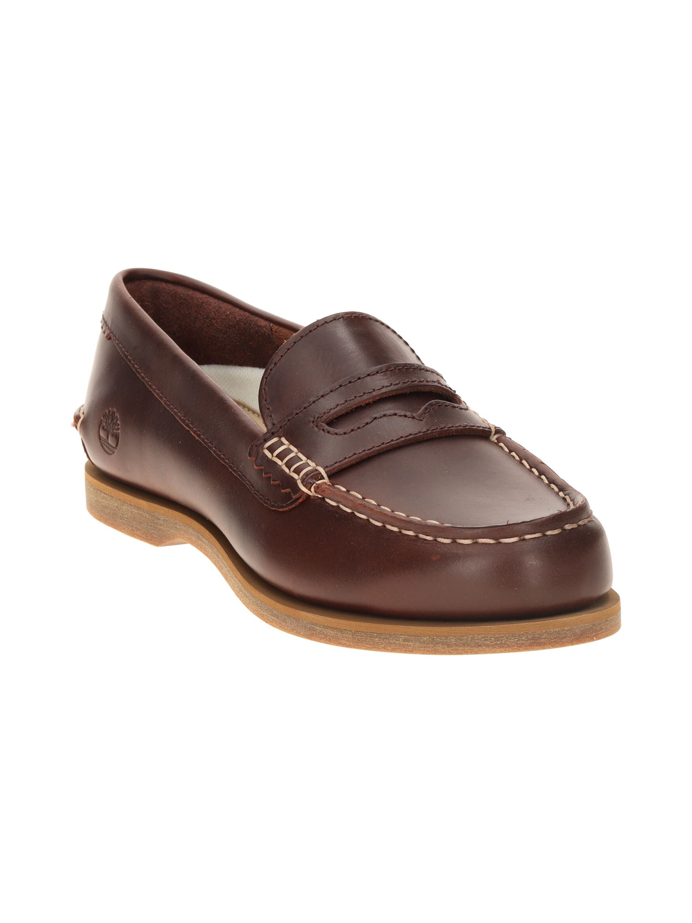 TIMBERLAND Classic Flats 'Timberland Classic Boat Slipper rot burgundy Damen Loafer 0A5MXN' in Red
