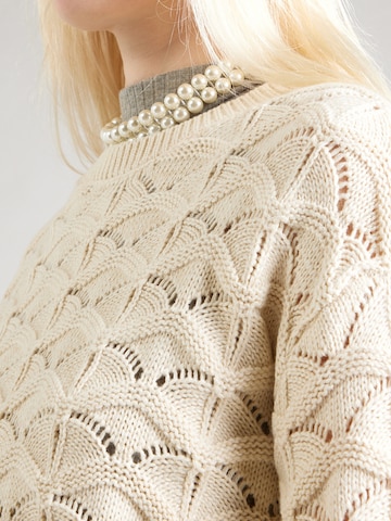 VERO MODA Pulóver 'VMINDIGO' - fehér