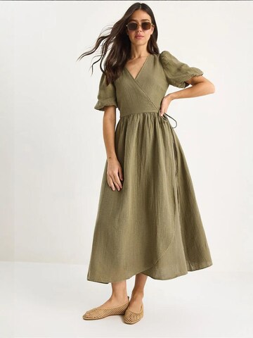 Bianco Lucci Jurk in Groen