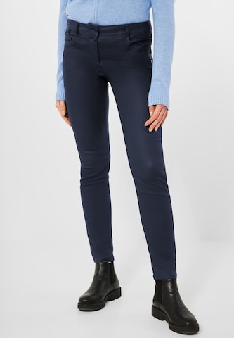 Skinny Jean 'Scarlett' CECIL en bleu : devant