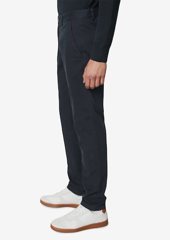 Regular Pantalon chino 'Stig' Marc O'Polo en bleu