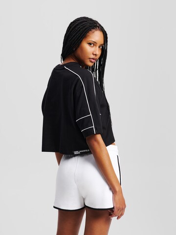 KARL LAGERFELD JEANS Koszulka w kolorze czarny