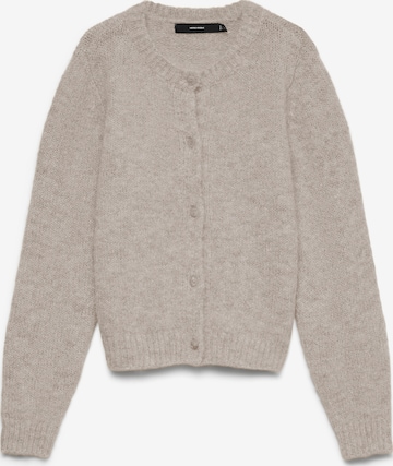VERO MODA Strickjacke 'VMNOVAH' in Grau: Vorderseite