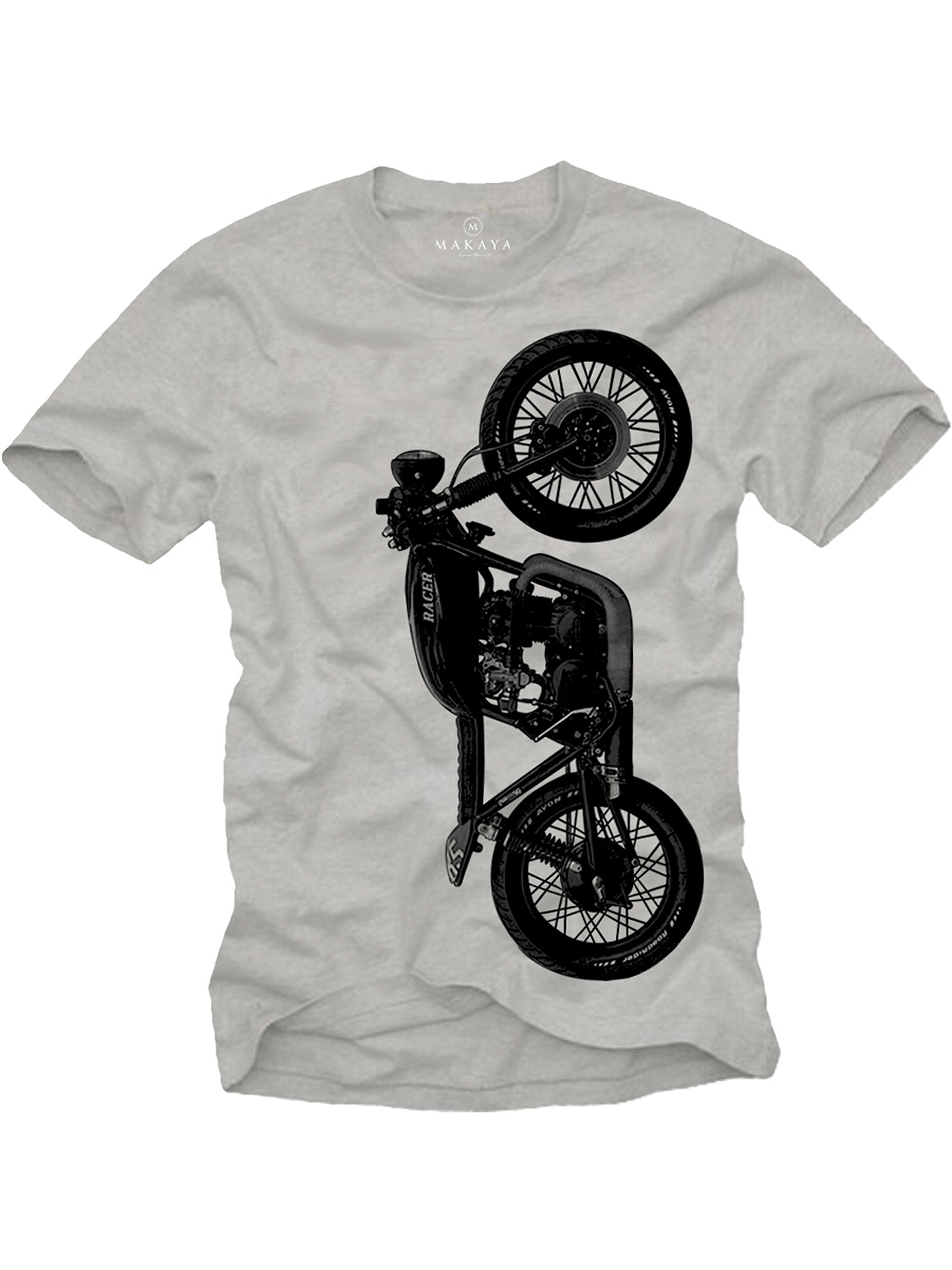 MAKAYA Shirt in Grey: front