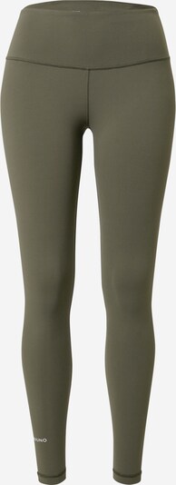 KUUNO Leggings in de kleur Olijfgroen / Wit, Productweergave