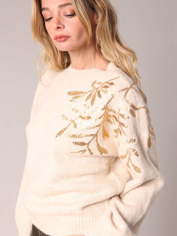 Deeluxe Sweater 'NADITA' in Beige