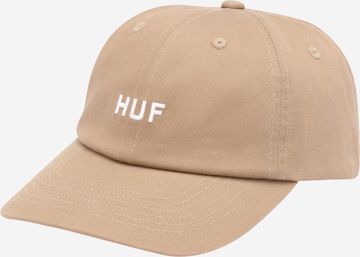 Casquette HUF en vert : devant