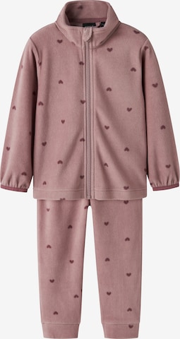 NAME IT regular Jakkesæt 'NMNSPEKTRA' i pink: forside