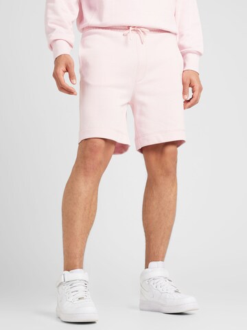 BOSS Regular Shorts 'Sewalk' in Pink: predná strana