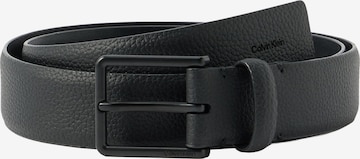 Ceinture 'WARMTH' Calvin Klein en noir : devant