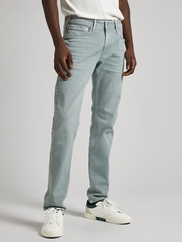 Pepe Jeans Tapered Jeans in Green: front