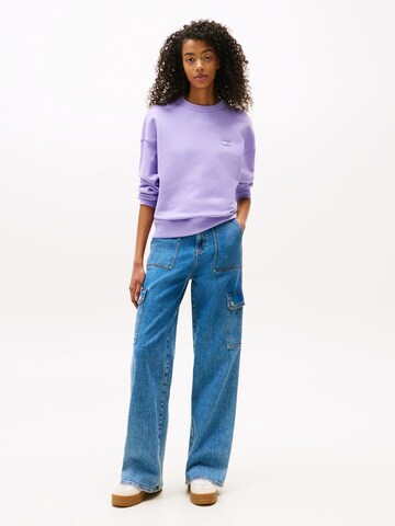 Tommy Jeans Свитшот в Лиловый