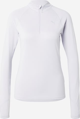 PUMA Functioneel shirt 'Run Velocity Cloudspun' in Grijs: voorkant