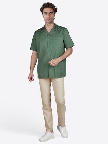 Coupe regular Chemise PIERRE CARDIN en vert