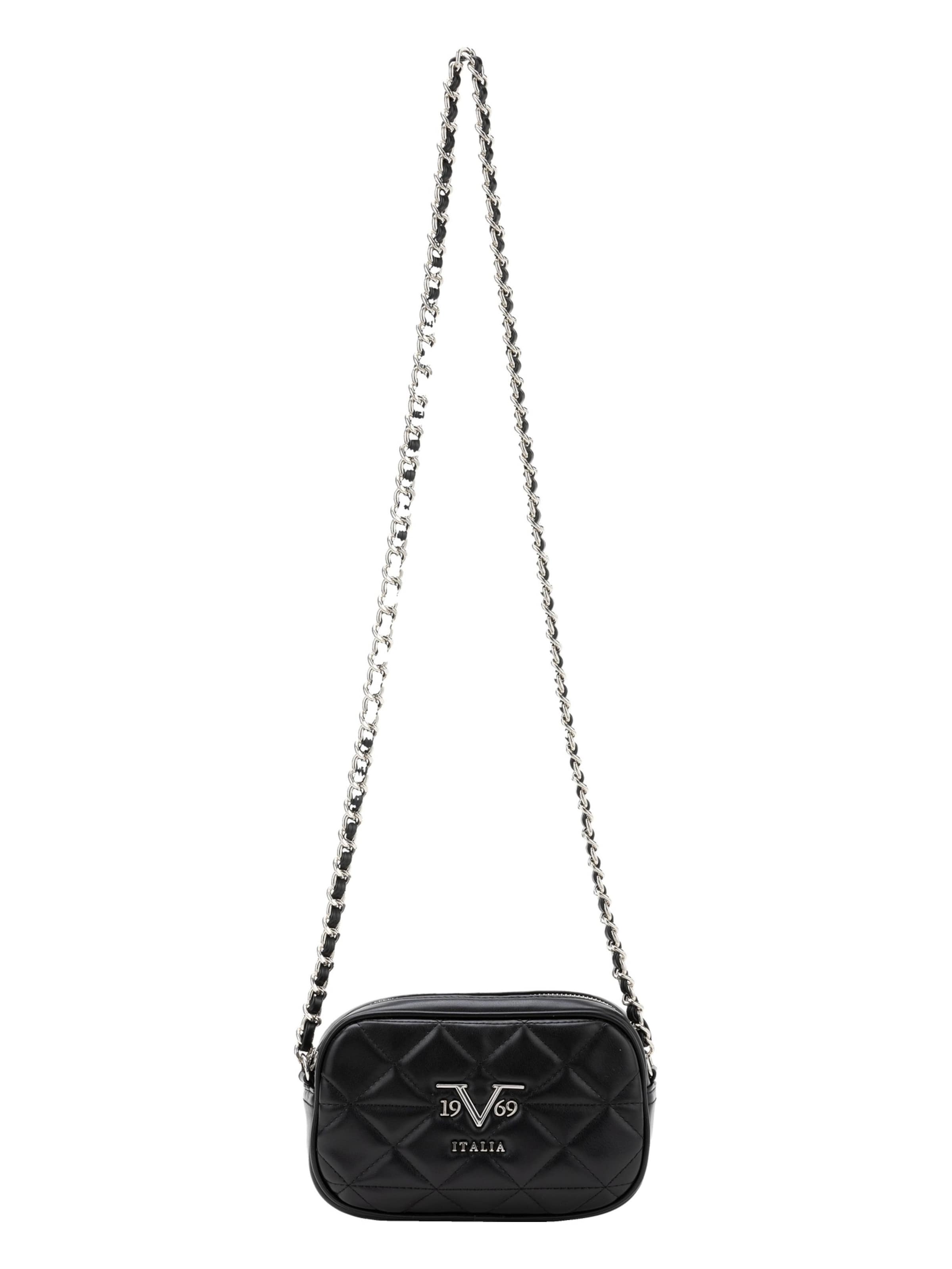 19V69 ITALIATorba preko ramena 'Vivi' - crna boja: prednji dio