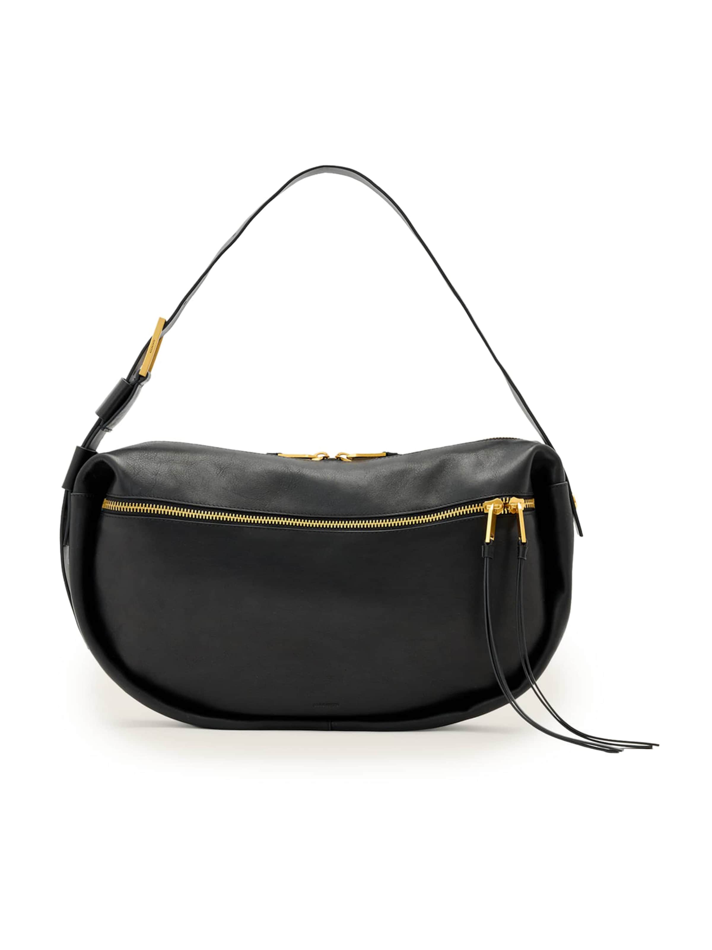 Borsa a spalla 'NOEMIE' di AllSaints in nero: frontale