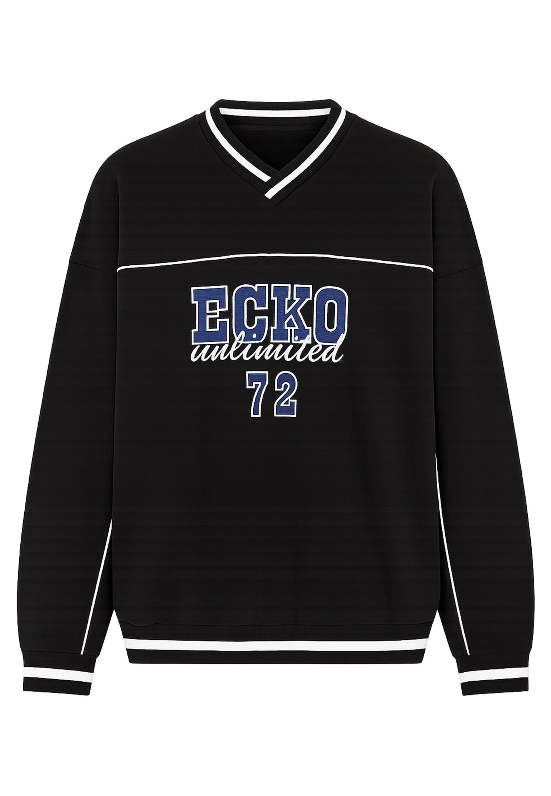 Ecko Unlimited Sweatshirt in Black: front