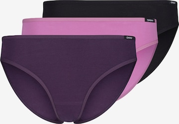 Slip 'Rio' Skiny en violet : devant