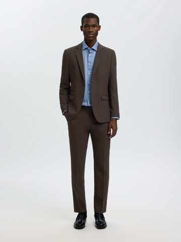 SELECTED Slim fit Blazer in Brown