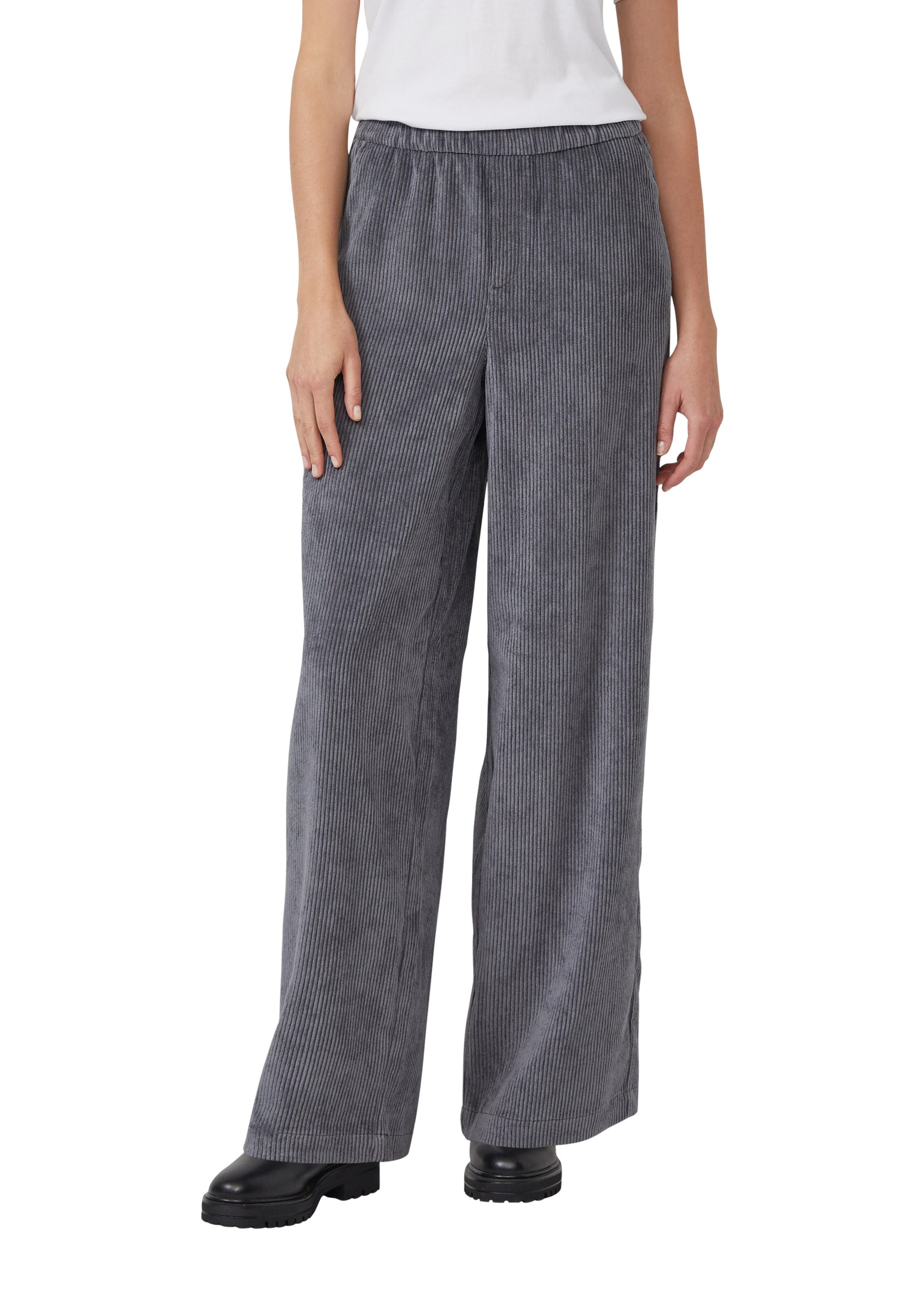 s.Oliver Regular Broek in Grijs: voorkant