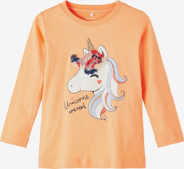 NAME IT Shirt 'Thilda' in Oranje: voorkant