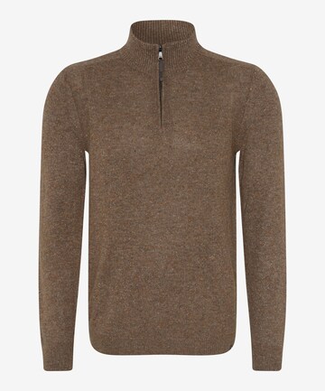 BRAX Sweater 'STEFFEN' in Brown: front