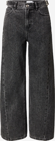 juoda OBJECT Plačios klešnės Džinsai: priekis