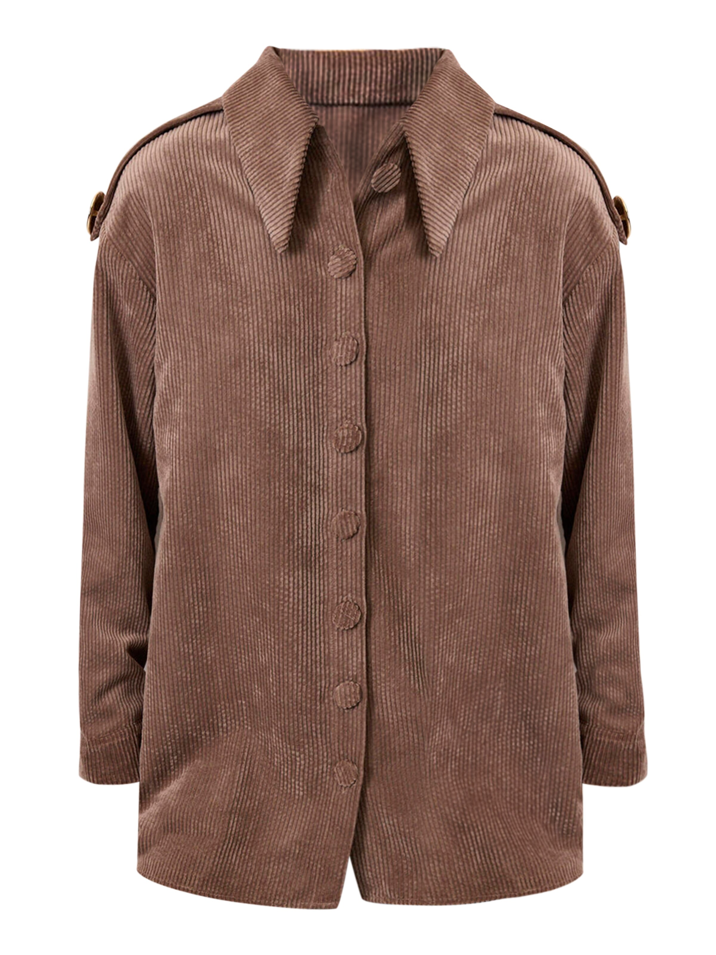 Touche Prive Hemd in braun, Produktansicht