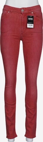 Won Hundred Jeans 27 in Rot: Vorderseite