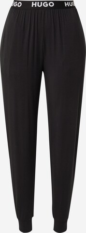 HUGO Pajama Pants in Black: front