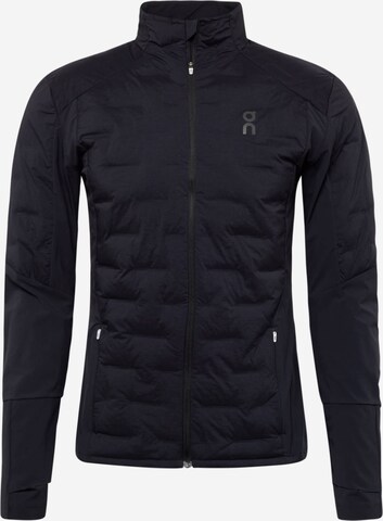 On Athletic Jacket in Black: front