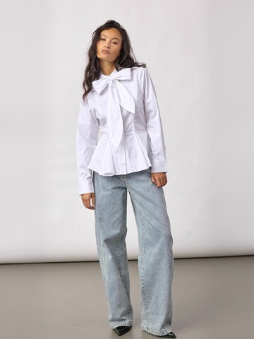 co'couture - Camiseta ' PoppyCC ' en blanco